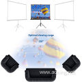 Manually pull down the projection screen 120*120cm